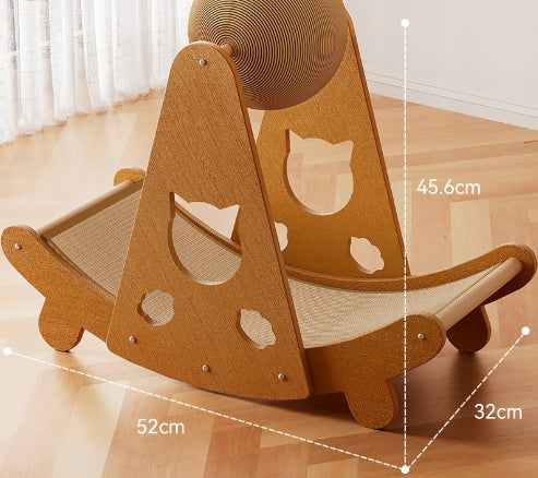 Creative Sisal Cat Scratching Mat – No Crumbs, Durable Scratch Board