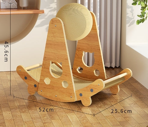 Creative Sisal Cat Scratching Mat – No Crumbs, Durable Scratch Board