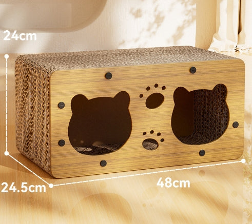 Creative Sisal Cat Scratching Mat – No Crumbs, Durable Scratch Board