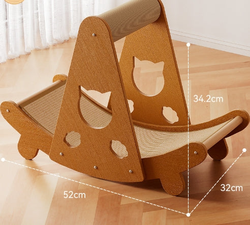 Creative Sisal Cat Scratching Mat – No Crumbs, Durable Scratch Board