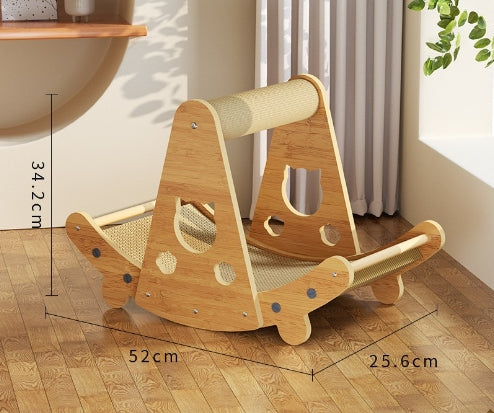 Creative Sisal Cat Scratching Mat – No Crumbs, Durable Scratch Board