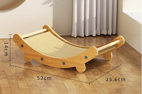 Creative Sisal Cat Scratching Mat – No Crumbs, Durable Scratch Board