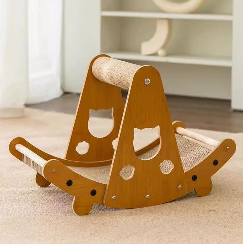 Creative Sisal Cat Scratching Mat – No Crumbs, Durable Scratch Board