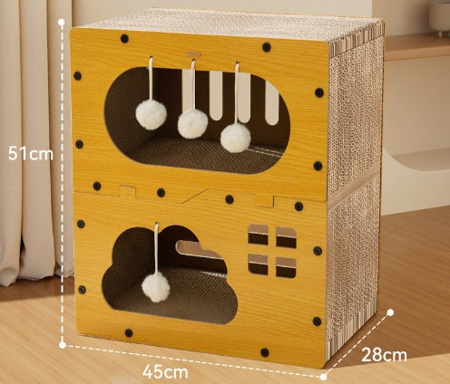 Creative Sisal Cat Scratching Mat – No Crumbs, Durable Scratch Board